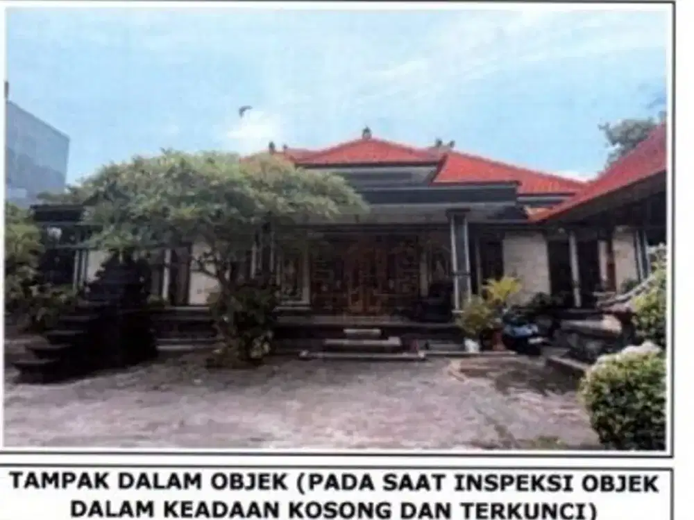 DIJUAL 1 BIDANG TANAH & BANGUNAN – KABUPATEN BADUNG