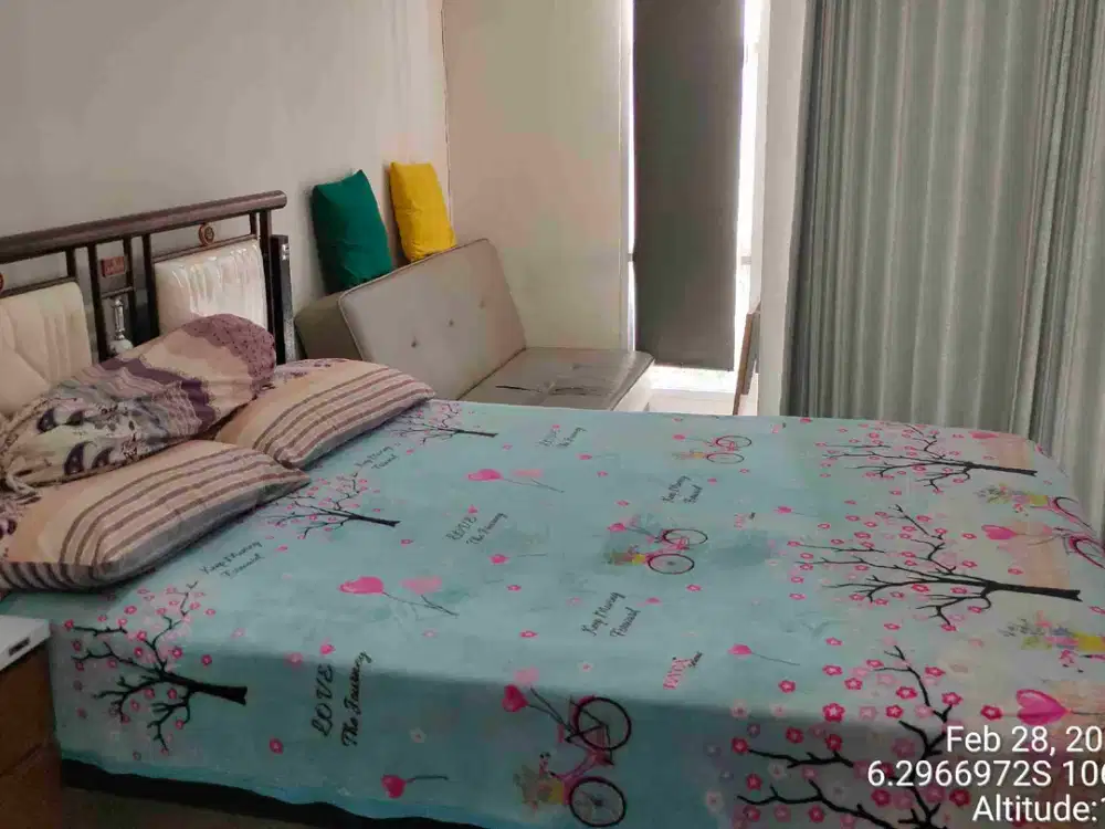 DISEWAKAN UNIT STUDIO APARTEMEN AKASA TOWER KALYANA MURAH MEWAH