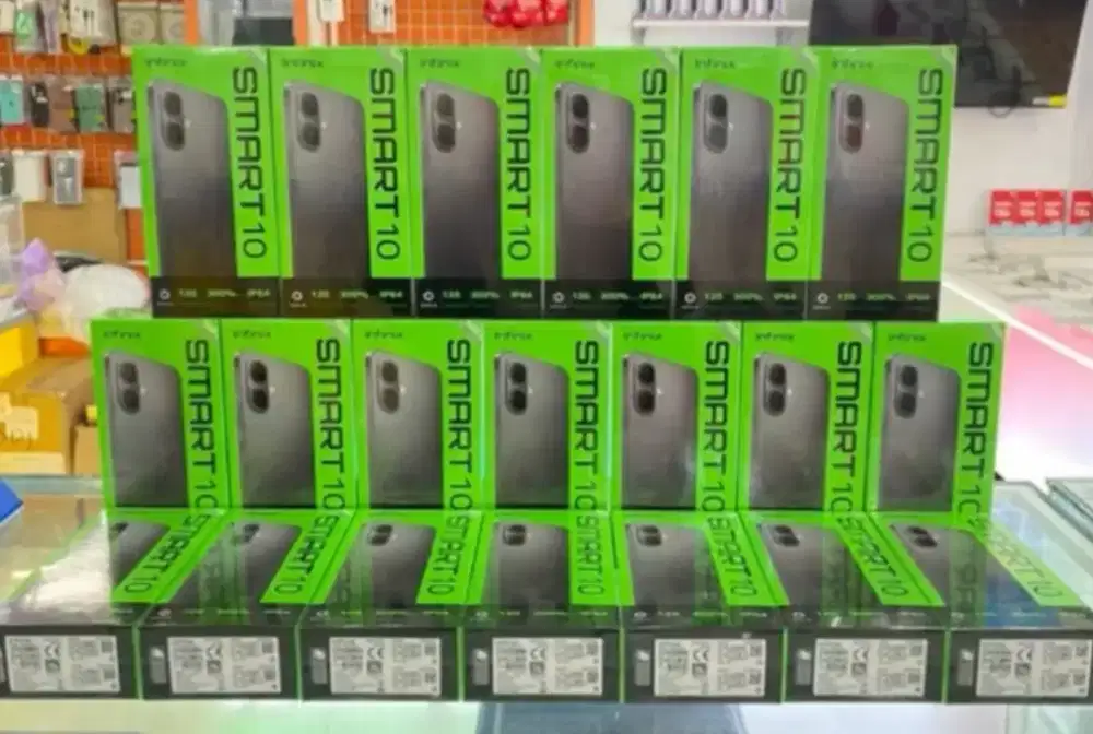 Murah new Infinix smart 10 4/128 grs resmi, bs TT