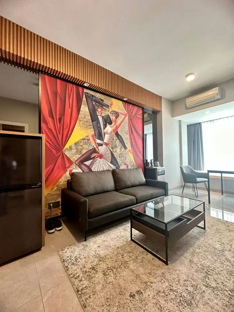 DISEWAKAN TAHUNAN BULANAN APARTEMEN BENSON TOWER 2BR FULL INTERIOR