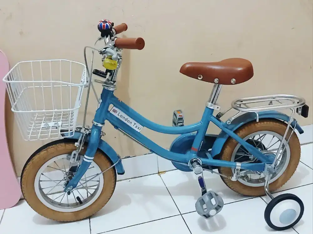 London Taxi kids bike 12 K - BlueGray