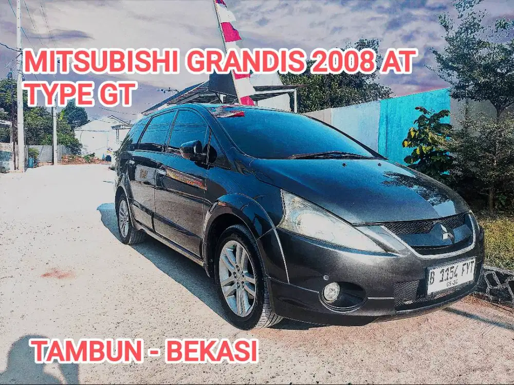 Mitsubishi Grandis MiVec Type GT Tertinggi Matic 2008 dibawah pasar