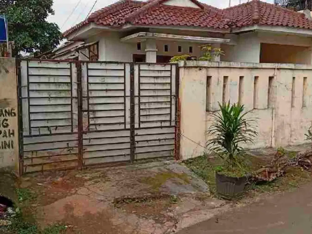 di jual rumah plus kontrakan hitung tanah kosong