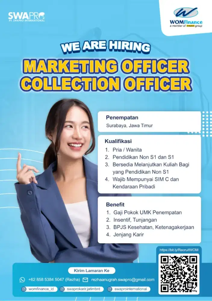 Marketing staff dan collection staff