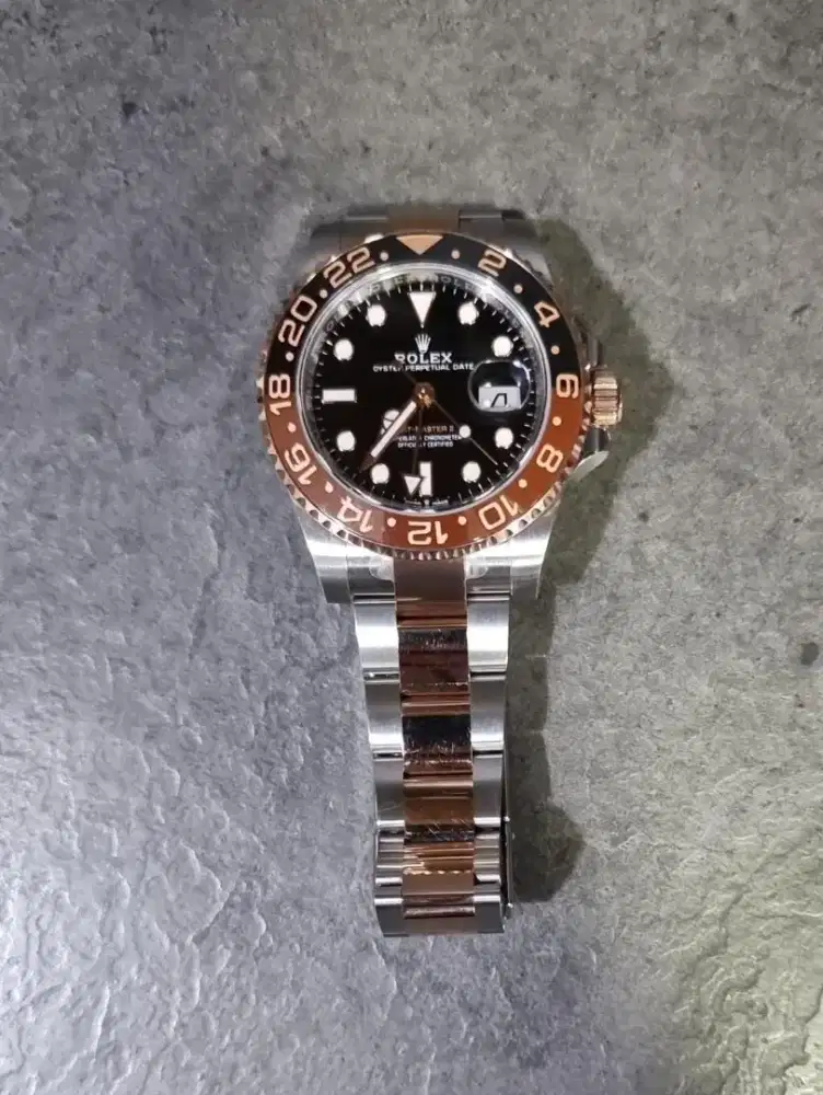 rolex GMT master II rootbeer