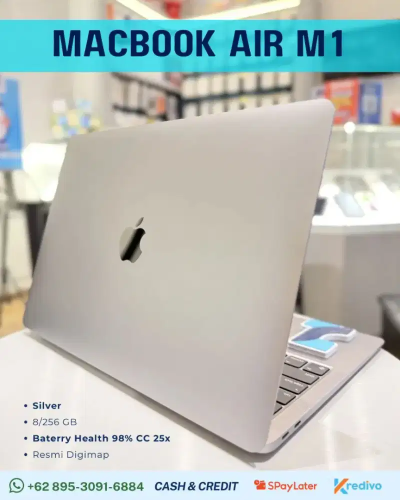 MACBOOK AIR M1 13 INCH - SILVER