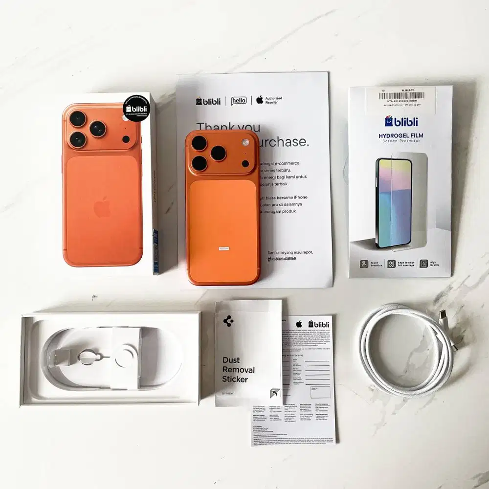 DIJUAL IPHONE 17 PRO 256 COSMIC ORANGE