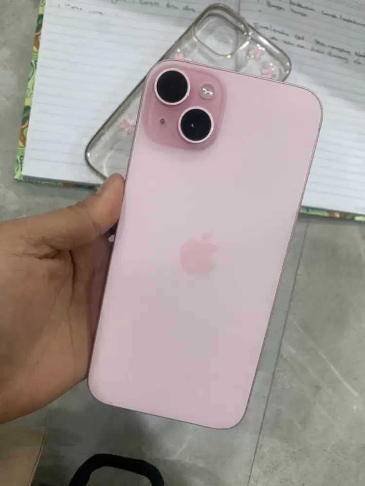 Iphone 15+ 256gb 11.5jt jual cepat nego