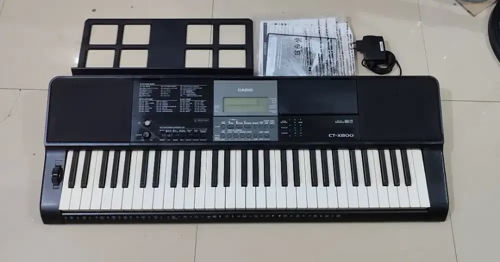 Casio CTX800 bekas, bisa Flash disk