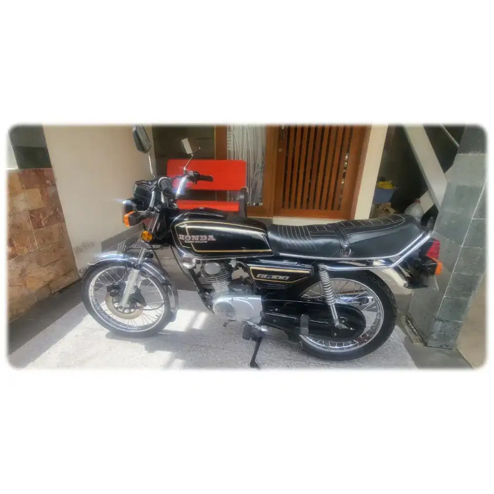 Jual Honda GL100 1983 Hitam
