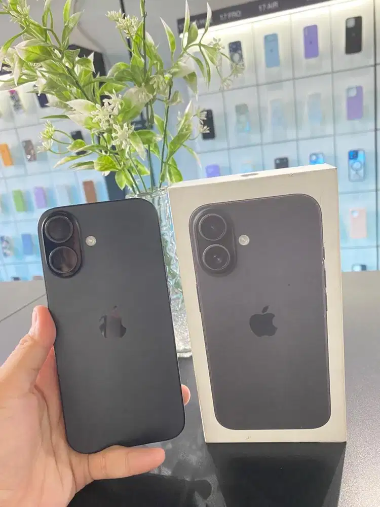 Iphone Second 16 Black 128GB Resmi
