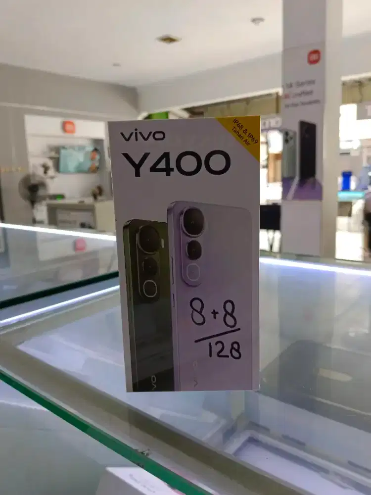 Vivo Y400 barang limit 8/128 dan 8/256