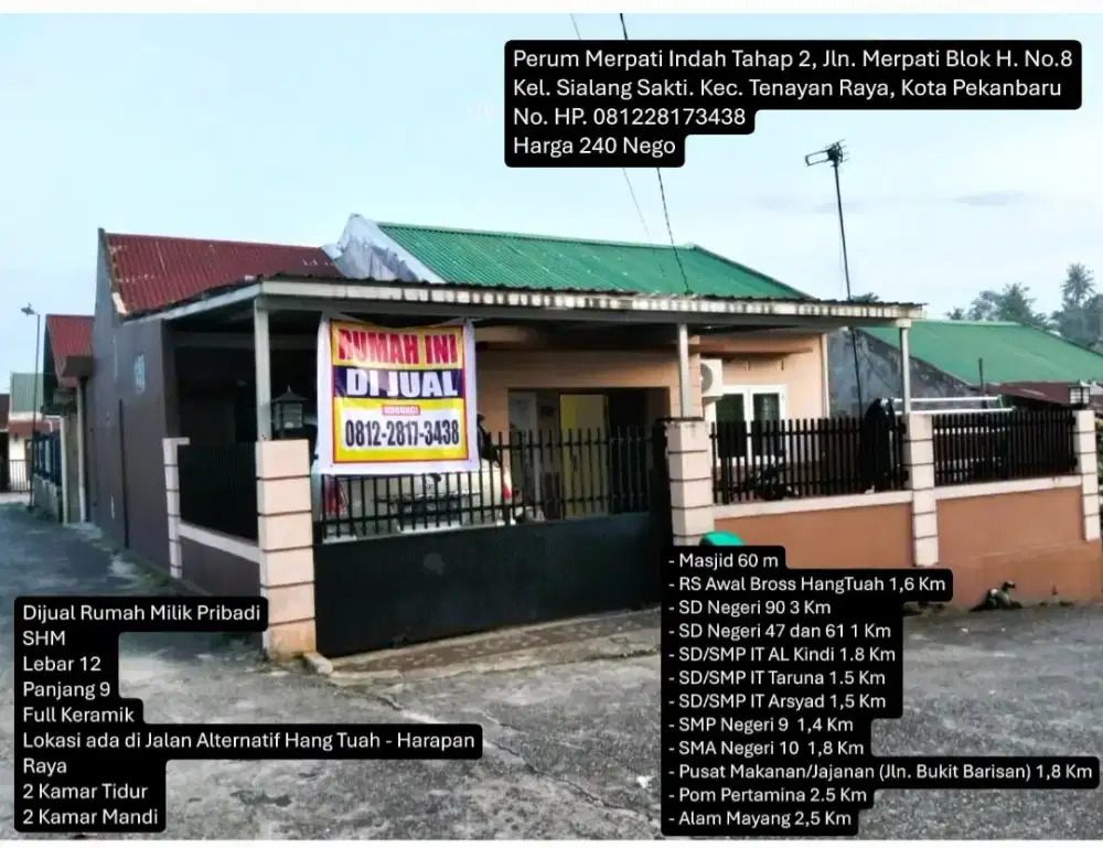 Di Jual Rumah Milik Pribadi