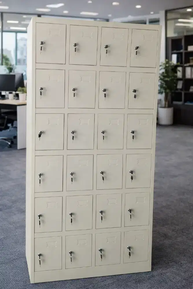 Locker 24 pintu plat besi