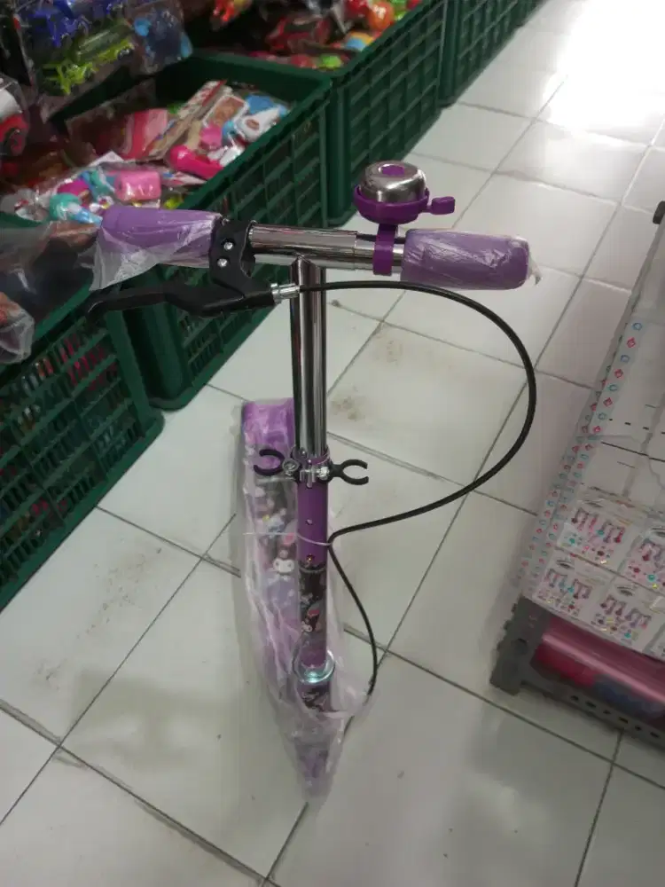 mainan anak scooter otoped rem besi