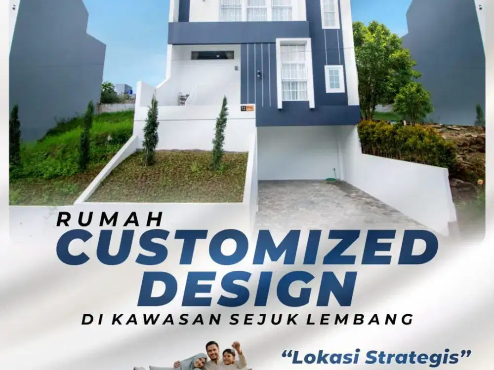 Miliki Rumah Impian di Lembang, Bisa Desain Sesuai Selera!