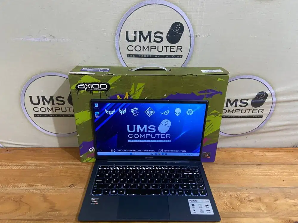 AXIOO MYBOOK HYPE 5 RYZEN 5-5500U RAM 16GB SSD 256GB