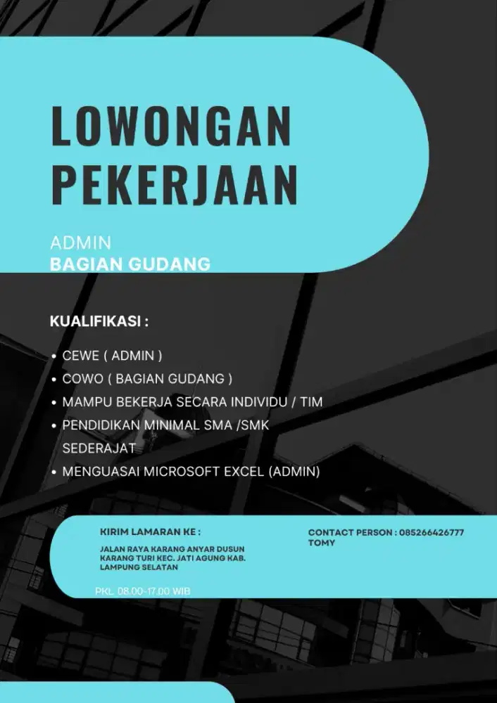 lowongan pekerjaan