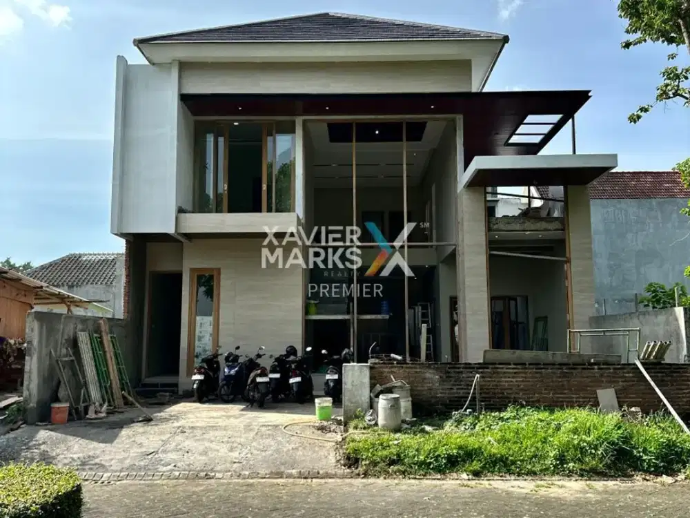 Dijual Rumah On Progres High Ceiling di Araya Golf Malang