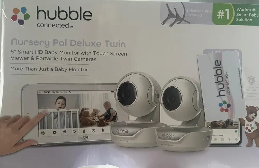 Hubble Baby Monitor Twin Deluxe