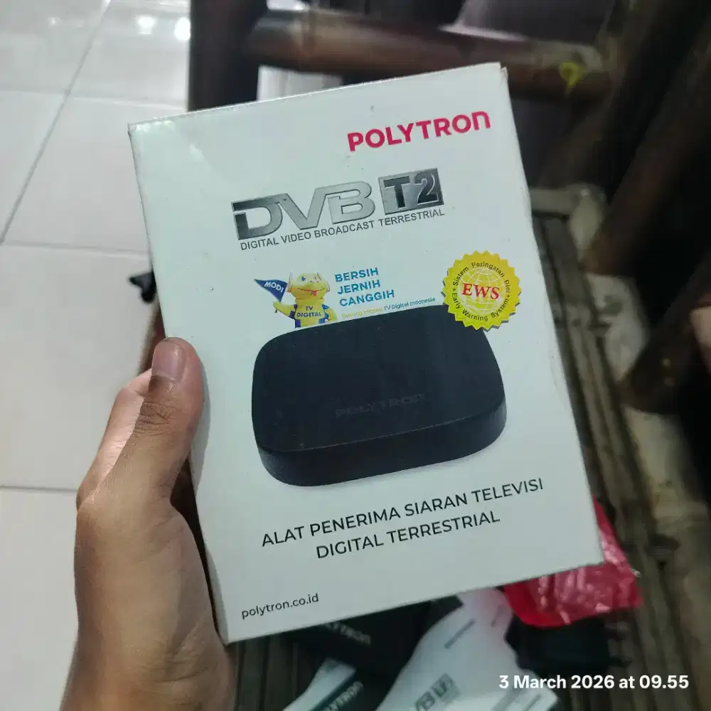 STB TV Digital DVB T2 Polytron PDV 610T2
