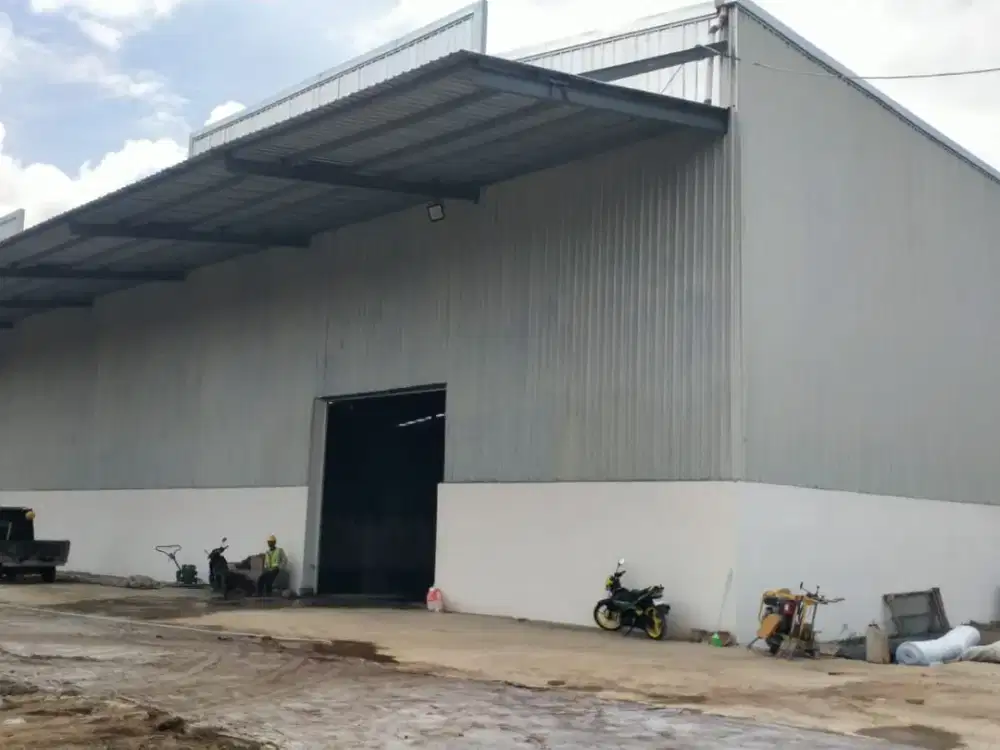 Disewa Beberapa Gudang Baru Ceiling Tinggi di Sepatan Tangerang