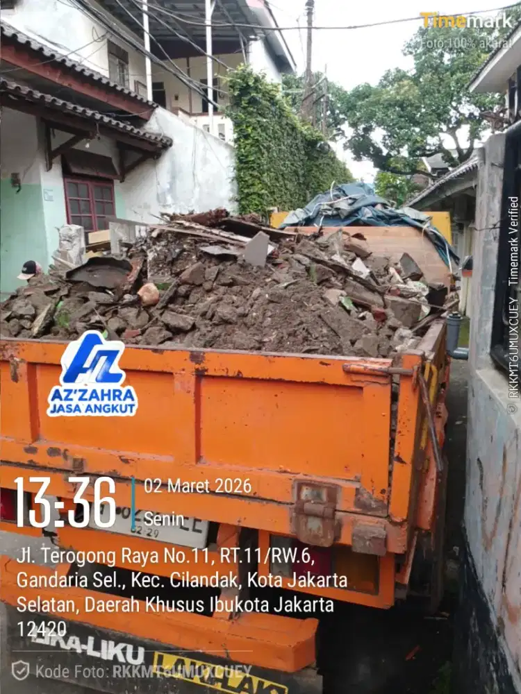 Jasa pengurugan dan buang sampah proyek