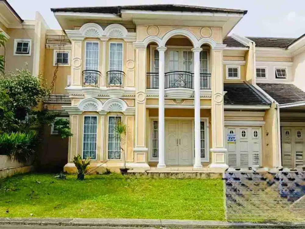 DIJUAL ATAU DISEWAKAN RUMAH LUAS 300 M2 KAMAR 6 DI THE GREEN BSD