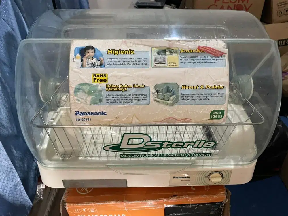 Steril Piring & Botol Panasonic