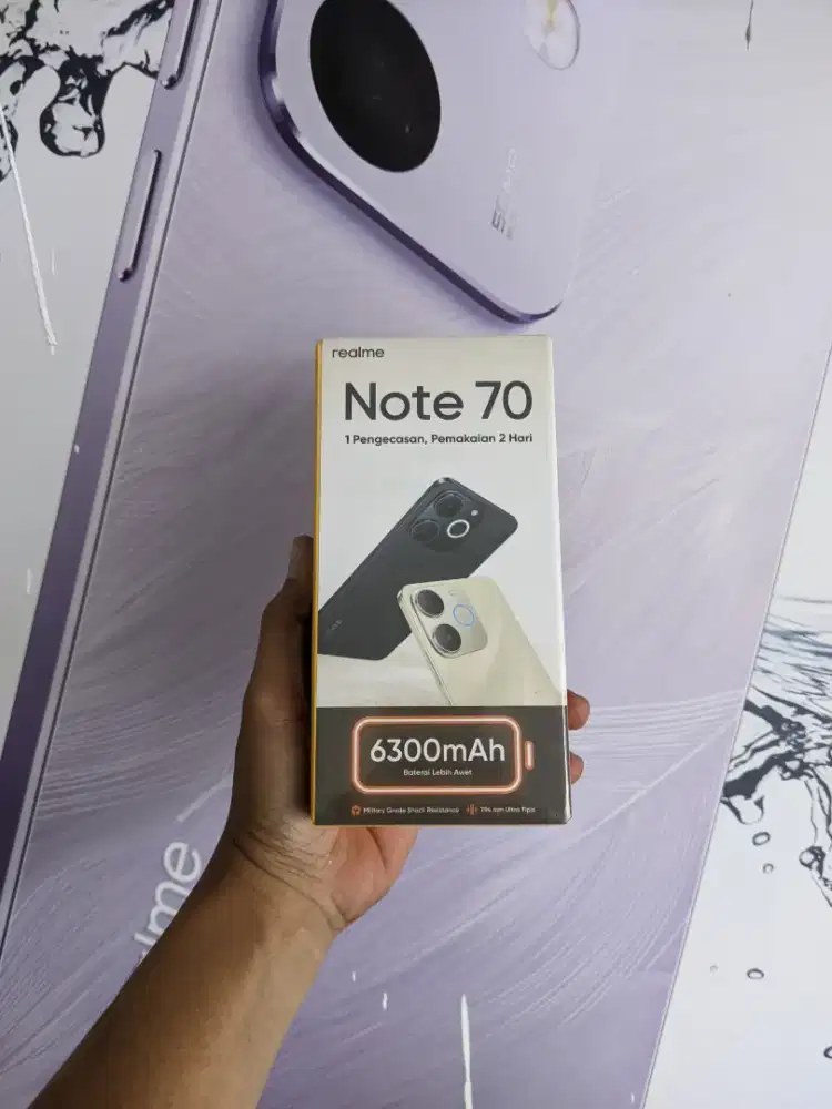 [ Fast respon WA ] Realme Note 70 4/128 Garansi resmi 1thn
