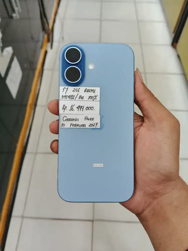 IP 17 256 RESMI DENGAN CICILAN 0% DAN FREE 2X ANGSURAN!