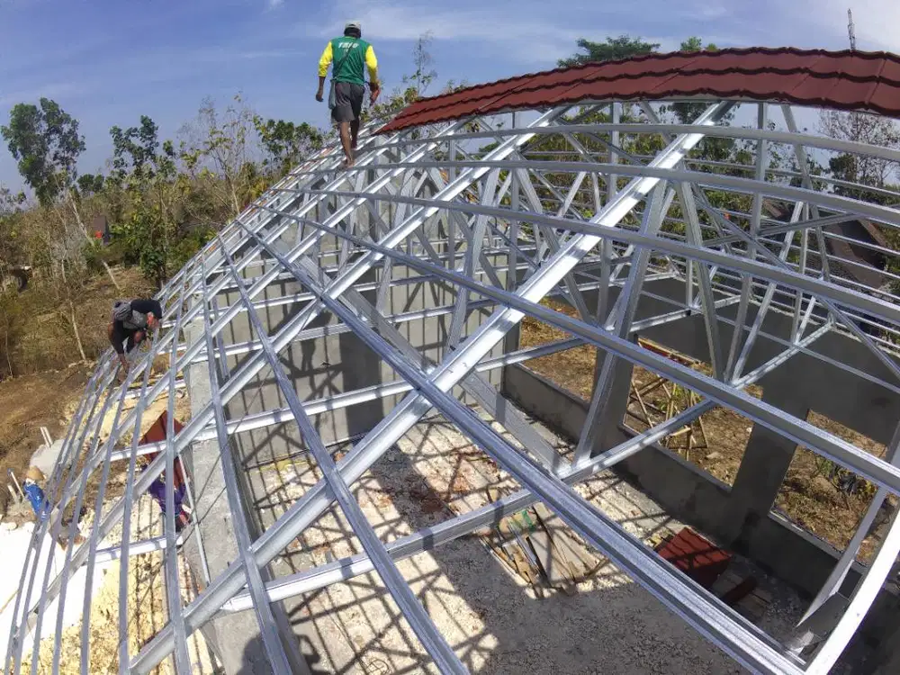 Pilih Baja Ringan BIMA TRUSS Pasti ATAP Rumah Anda Kuat