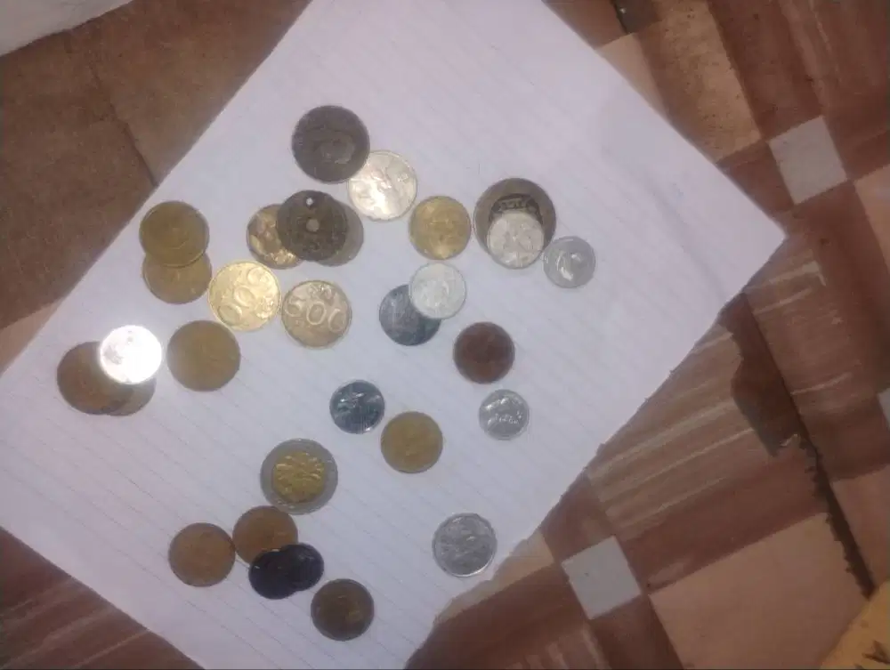 Koin kuno dari berbagai sejarah