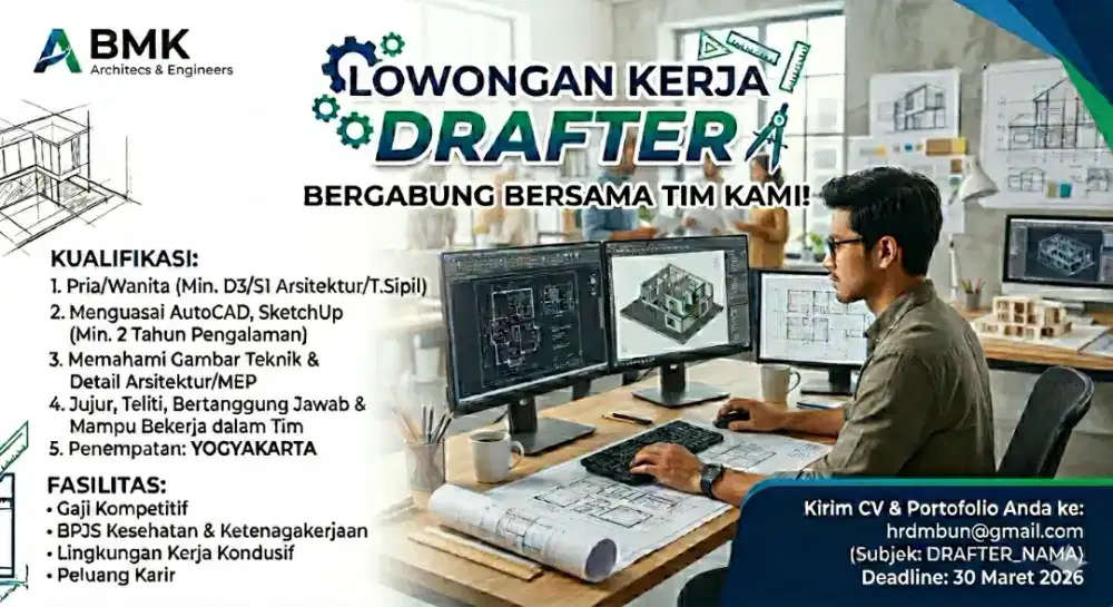 Loker Drafter autocad/skechup
