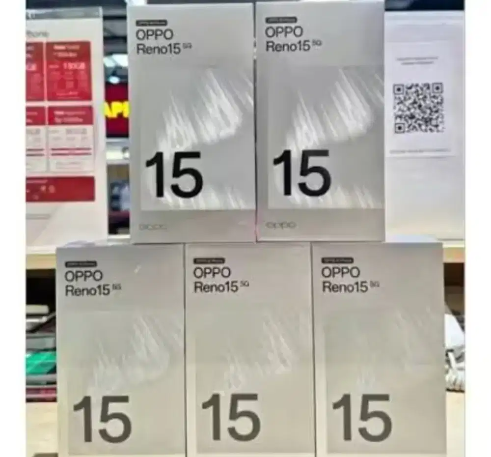 OPPO Reno 15 5G 8/256 - 12/256 BNIB Garansi Resmi Indonesia
