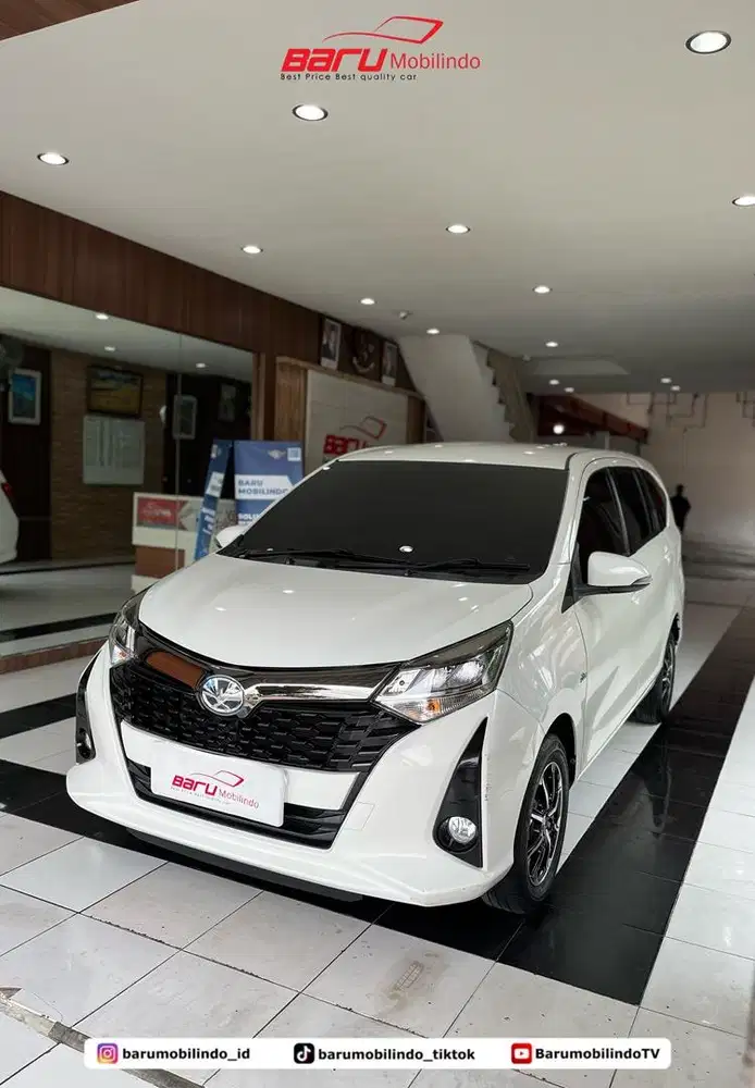 Toyota Calya G 2022 AT 1.3cc Tgn 1 KM 17 Rb Pjk Panjang Like New