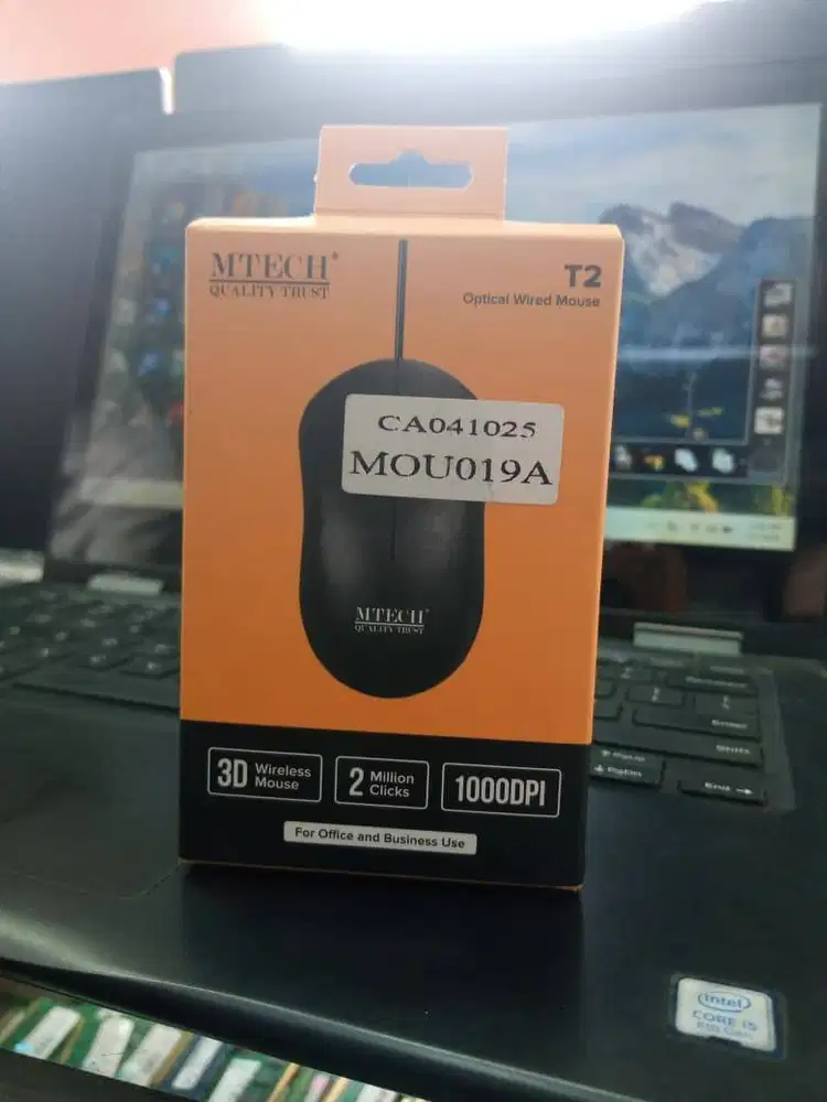 JUAL OPTICAL WIRED MOUSE T2