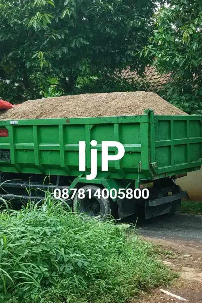 Pasir bangunan isi 7,5 kubik full