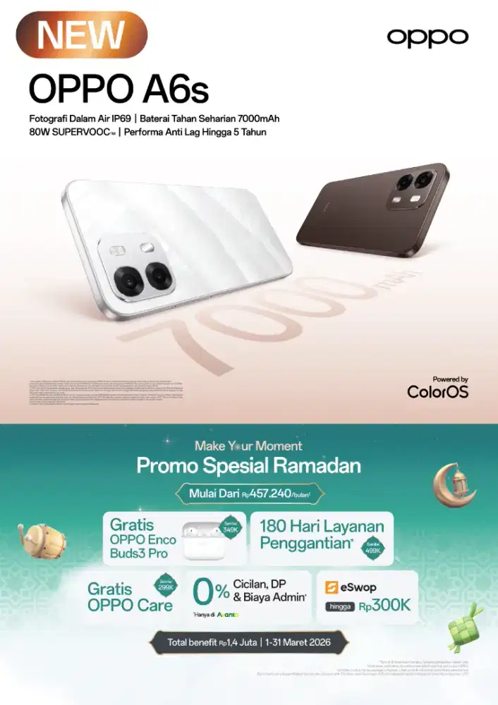 New Oppo A6 S Program Pre Order