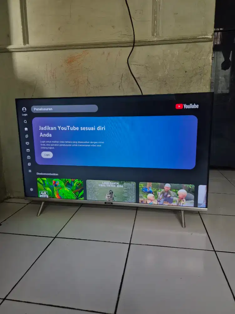 Led Tv 40 Coocaa Smart Digital segel siap pakai