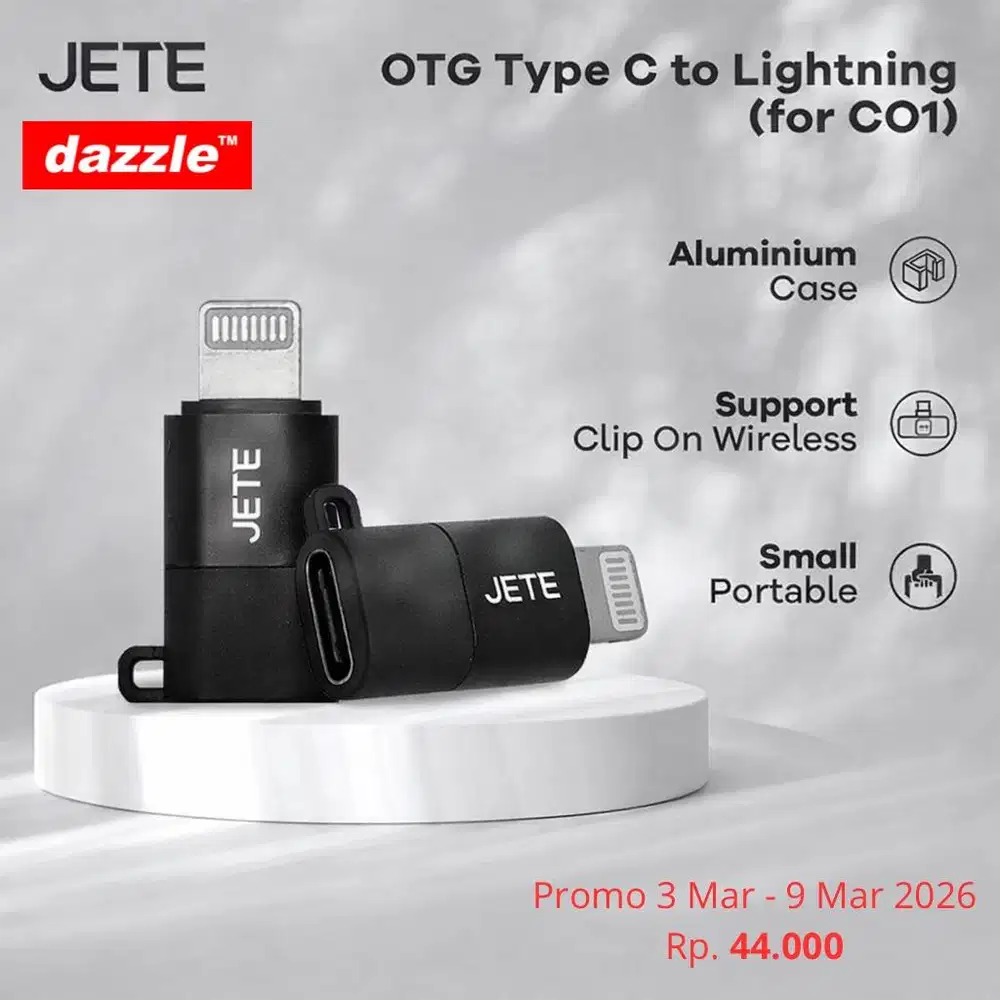 OTG Jete Type C to Lightning for CO1