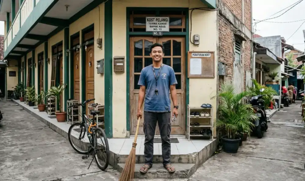 Penjaga Kost & Perawatan bangunan