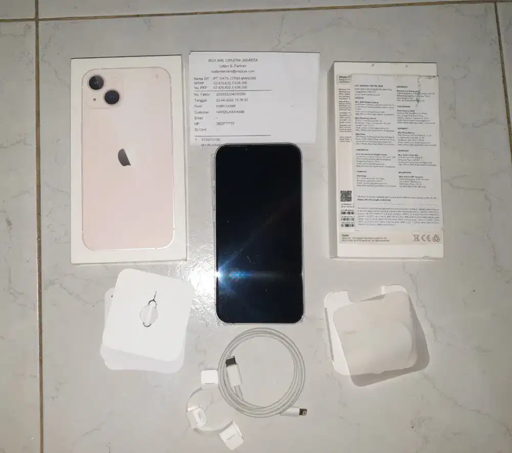 Iphone 13 128 GB Pink IBOX