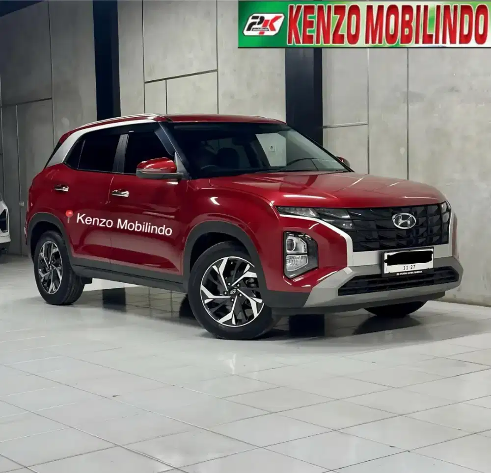 Creta 1,5 Trend AT 2022/2023 merah,tgn 1 km 26rb seperti baru dp 38jt