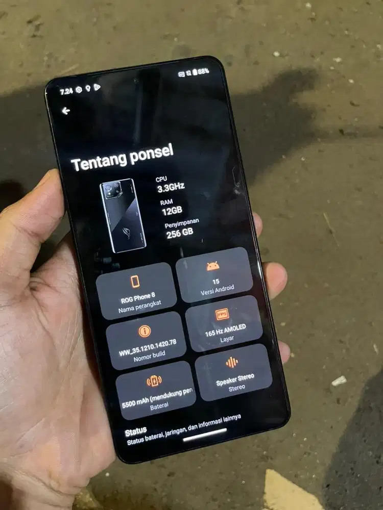 Asus Rog 8 12/256gb