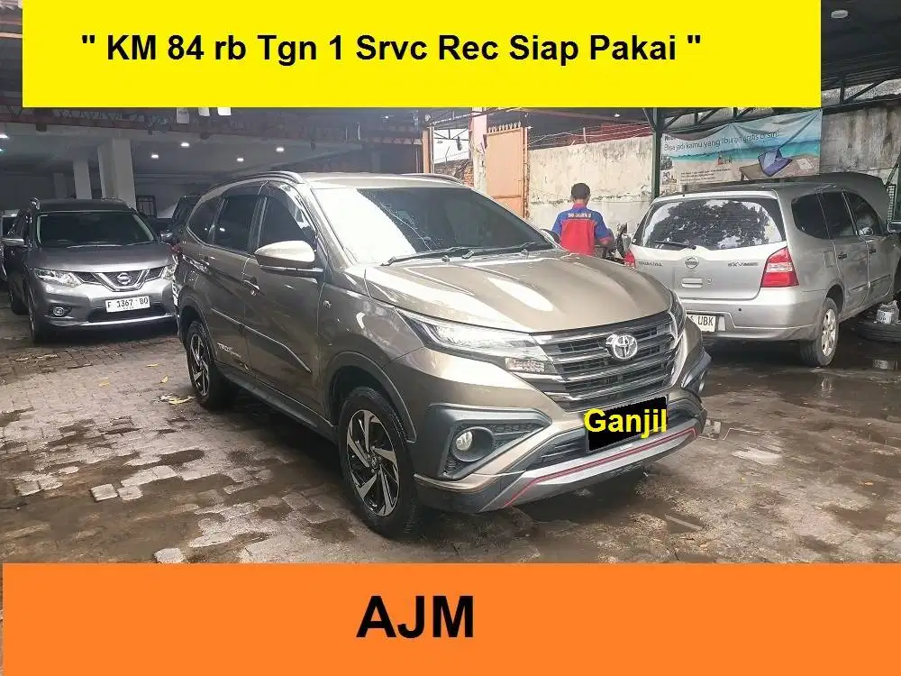 Tyt Rush TRD Sportivo Km 84 rb Srvc Rec 2019 AT Bronze Metalic Tgn 1