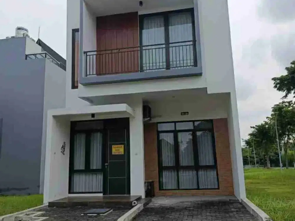 DIJUAL RUMAH GRAND ISLAND, PAKUWON CITY MODERN MINIMALIS, ELEGAN, SIMPEL, SIAP HUNI