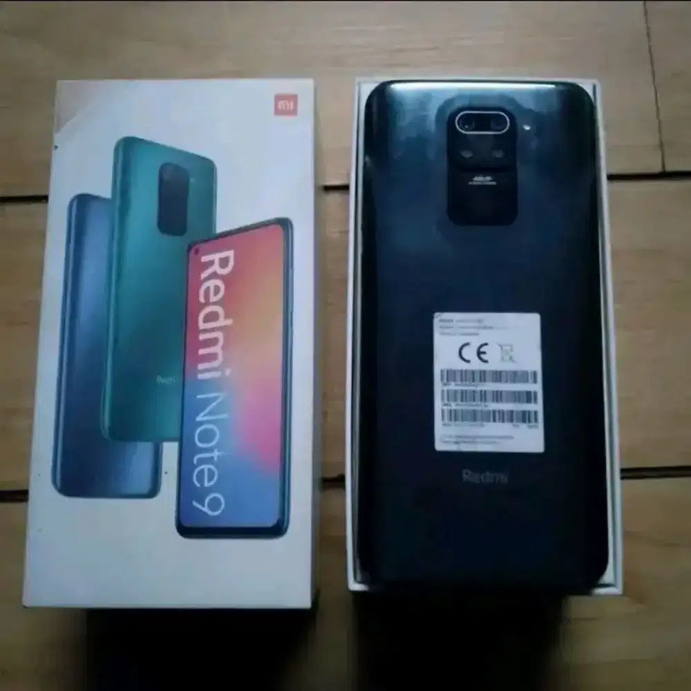 Redmi Note 9 6/128 Fullset matian.