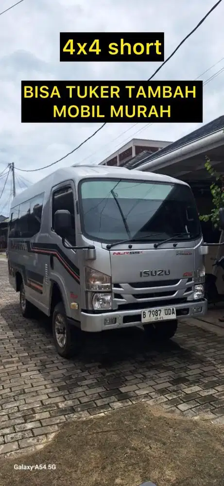 Isuzu elf minibus nlr 4x4 2019