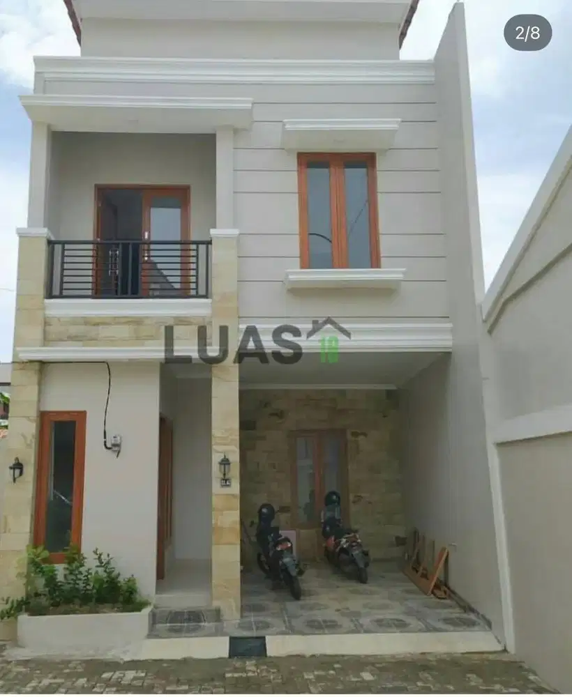 RUMAH CLUSTER DI KEBAGUSAN JAKARTA SELATAN FULL FURNISH